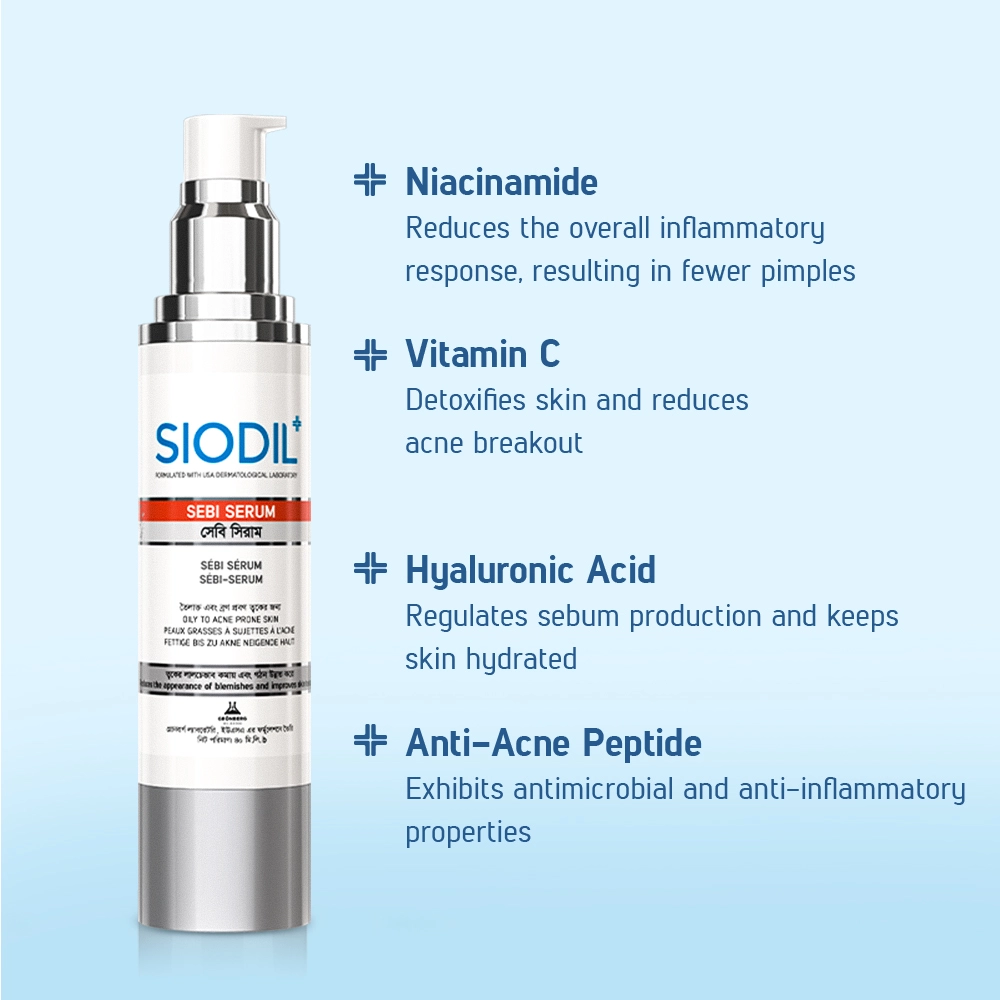 SIODIL Sebi Serum 40ml - Siodil Sebi Serum USP