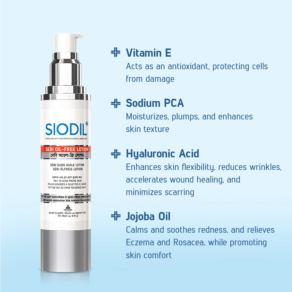 SIODIL Sebi Oil Free Lotion 40ml - Siodil Sebi Oil Free Lotion USP