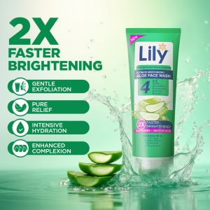 Lily Aloe Facewash 100ml - Aloe USP