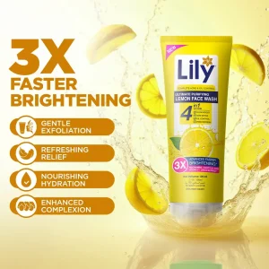 Lily Lemon Face Wash 100ml - Lemon USP2 copy 1