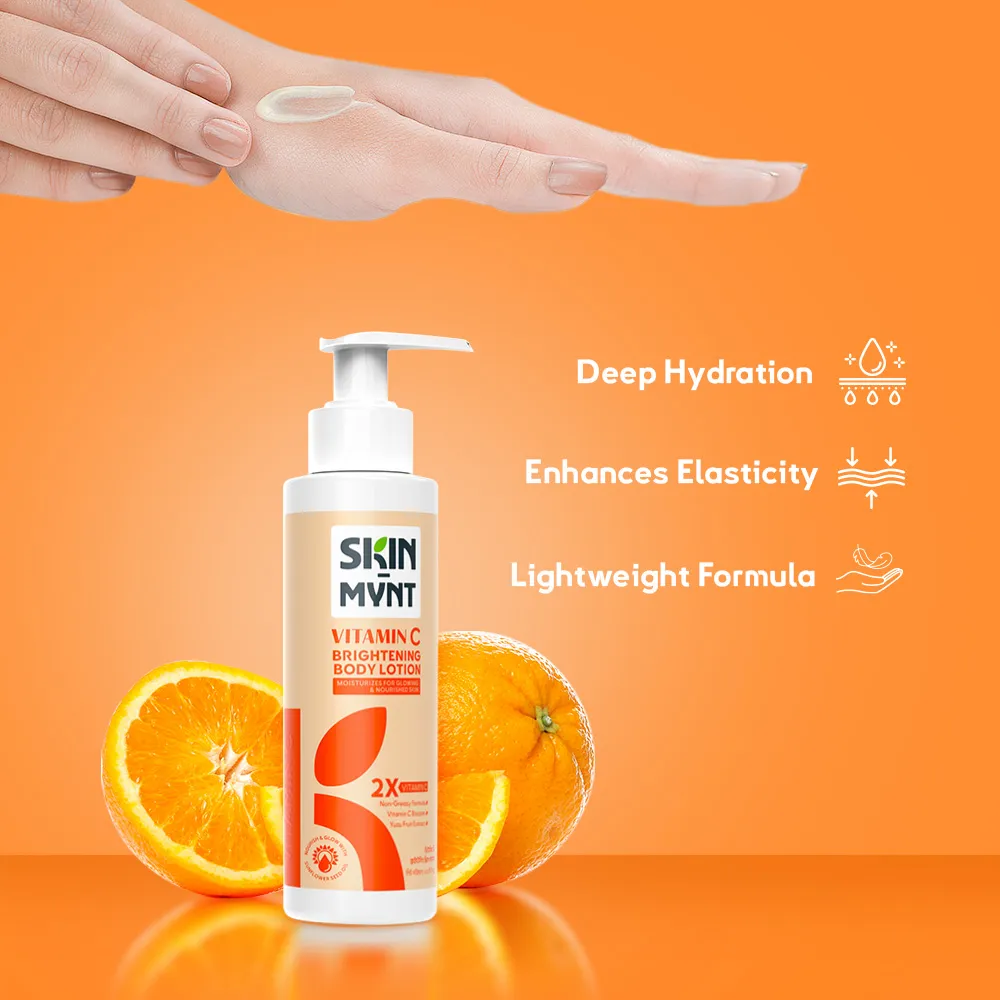 Skin Mynt Vitamin C Brightening Body Lotion 100ml - Body Lotion 2