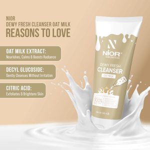Nior Dewy Fresh Oat Milk Cleanser 100ml old
