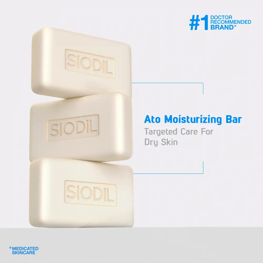 Siodil Ato Moisturizing Bar 100gm - 02 4