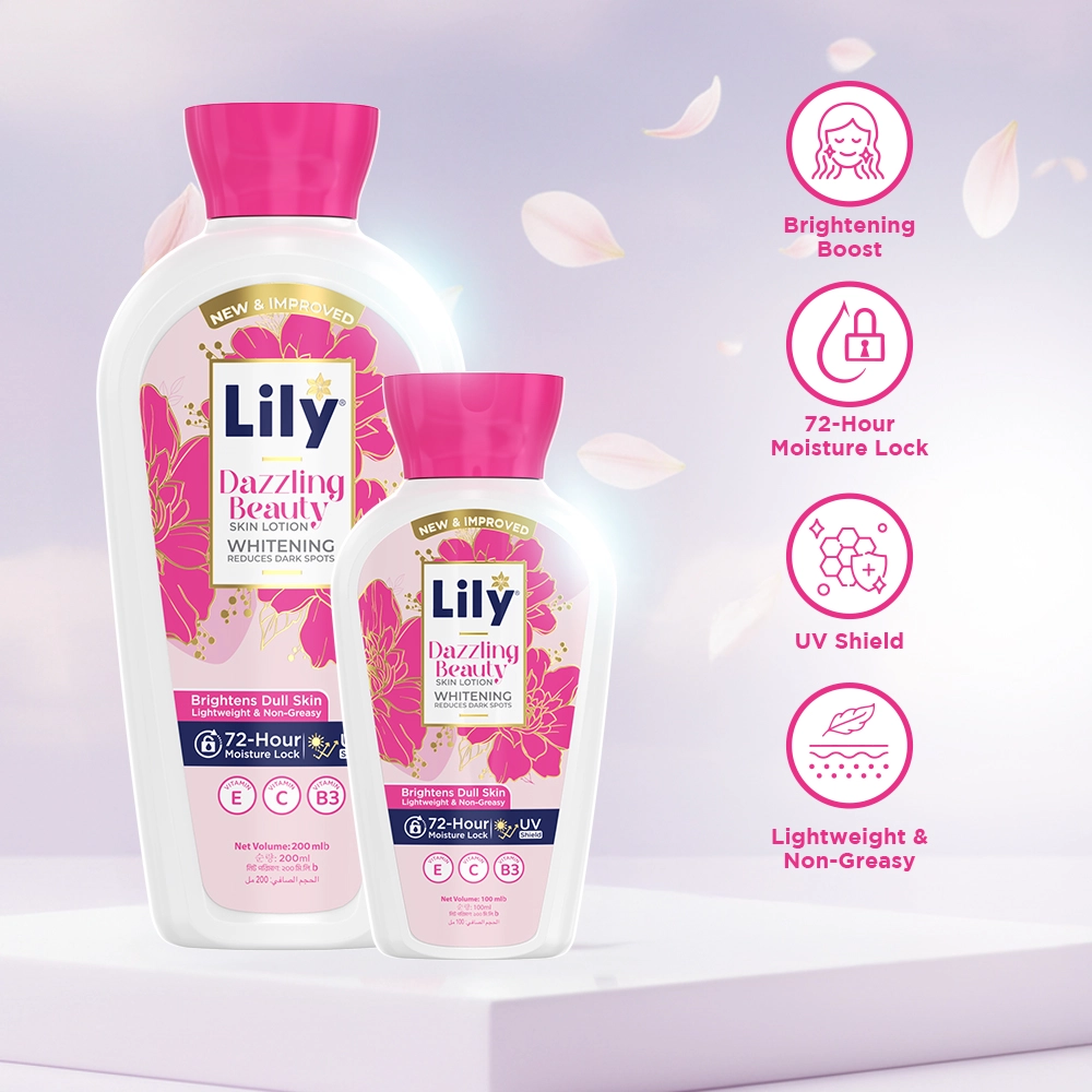 Lily Dazzling Beauty Whitening Skin Lotion 200ml