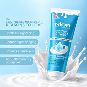 Nior Dewy Fresh Goat Milk Facewash 100ml - Goat Milk cleanser.jpg