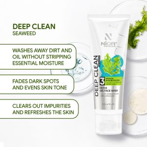 NIOR Deep Clean Gel Face Wash Seaweed 100ml
