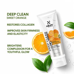 Nior Deep Clean Gel Face Wash Sweet Orange 100ml