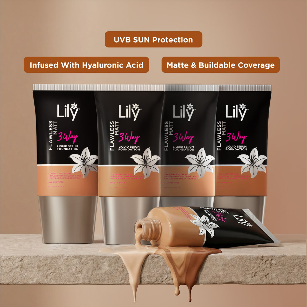 Lily Flawless Matt 3Way Liquid Serum | Herlan