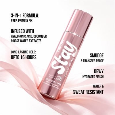NIOR Your Best Skin Stay Locked All Day Makeup Setting Spray - 140ml
