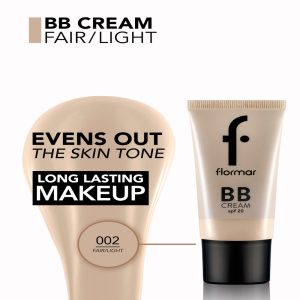 Flormar Mattifying BB cream - 02 Fair/Light - Flormar BB Cream Fair Light 002 1000x1000
