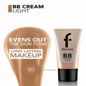 Flormar Mattifying BB cream - 03 Light - Flormar BB Cream Light 003 1000x1000.jpg1