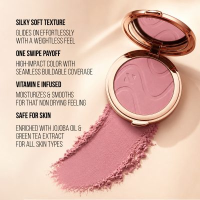 NIOR Your Best Skin Flushed Powder Blush - Marshmallow - Marshmellow