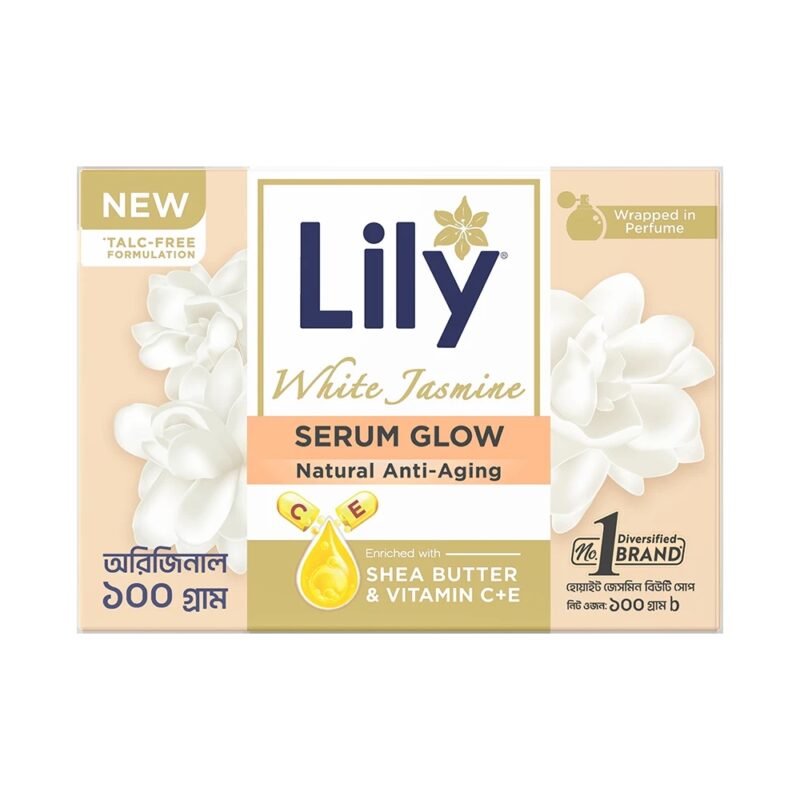 Lily Serum Glow Soap White Jasmine - 100 gm
