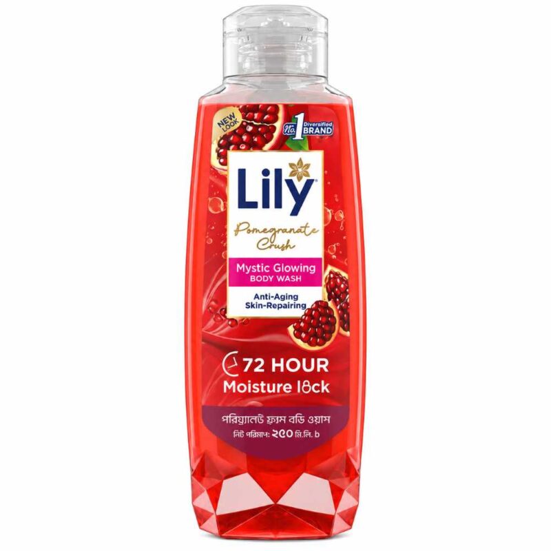Lily Pomegranate Crush Body Wash Fliptop – 250ml